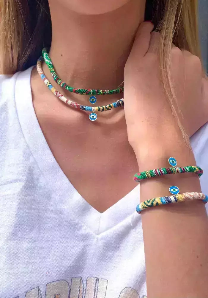Bracelet Woodstock Jaune - Feidt