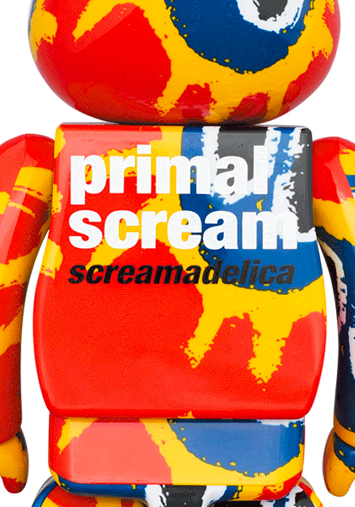 Set De 2 Bearbrick Primal Scream Screamdelica - Artoyz