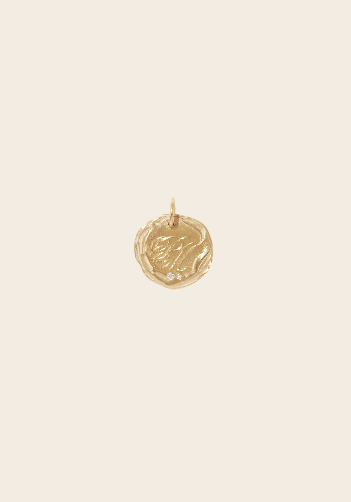 Pendentif Initial N°4 - Pascale Monvoisin
