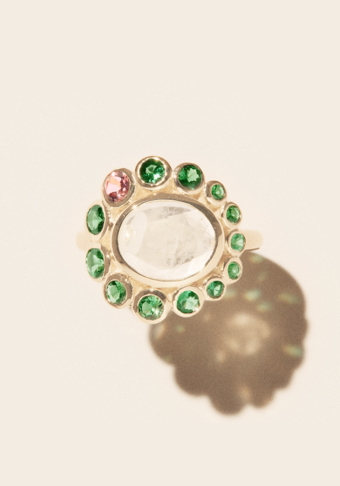 Bague Jasmine Tsavorite - Pascale Monvoisin