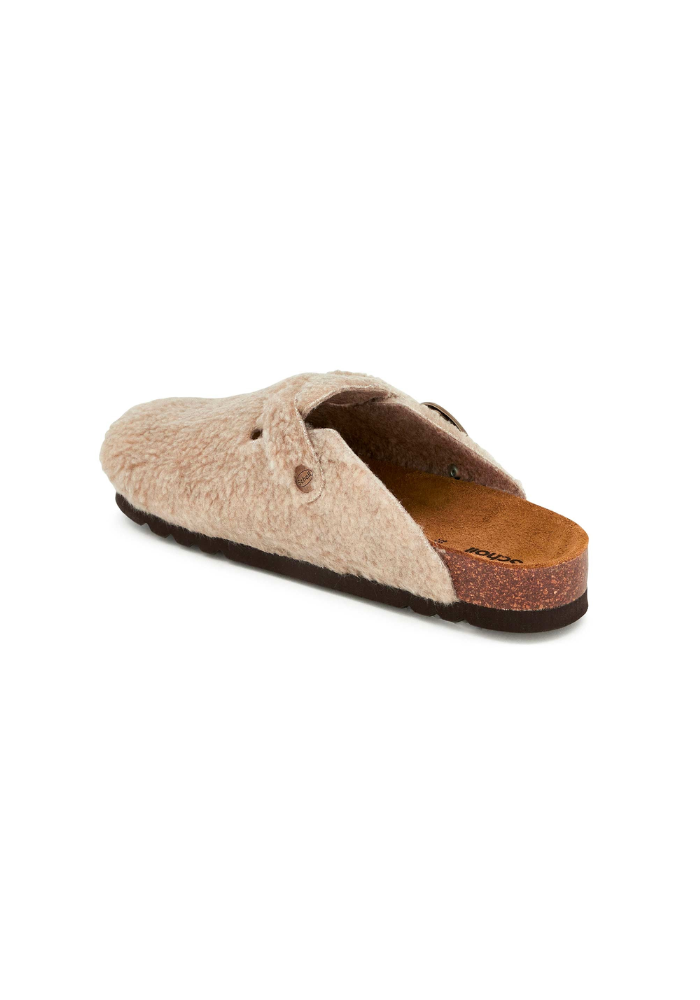 Mules Fae Moumoute Taupe - Scholl 