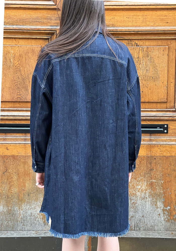 Chemise Longue En Jean - Sélectionné Par Blush