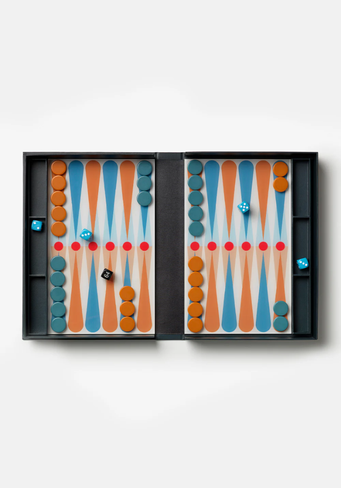 Jeu The Art Of Backgammon Anthracite - Prinworks