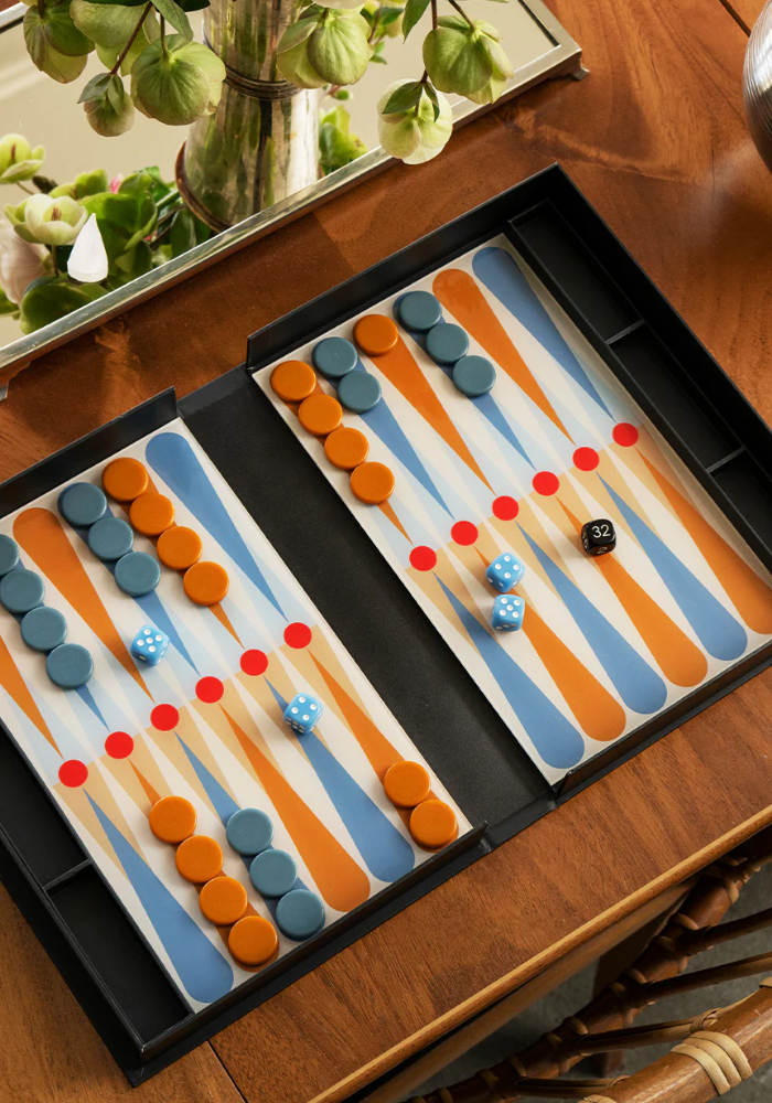 Jeu The Art Of Backgammon Anthracite - Prinworks