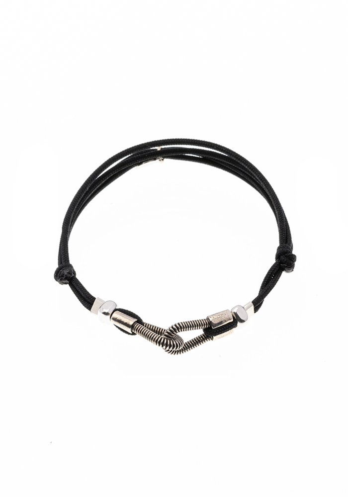 Bracelet Cordon Noir Coulissant You And Me - Sing A Song