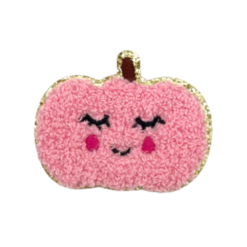 Pink Pumpkin Iron-on Sticker