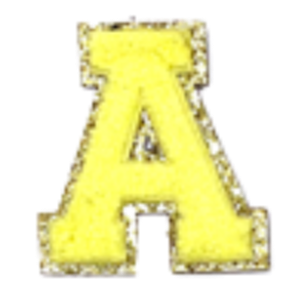 Columbia Yellow Letter Sticker