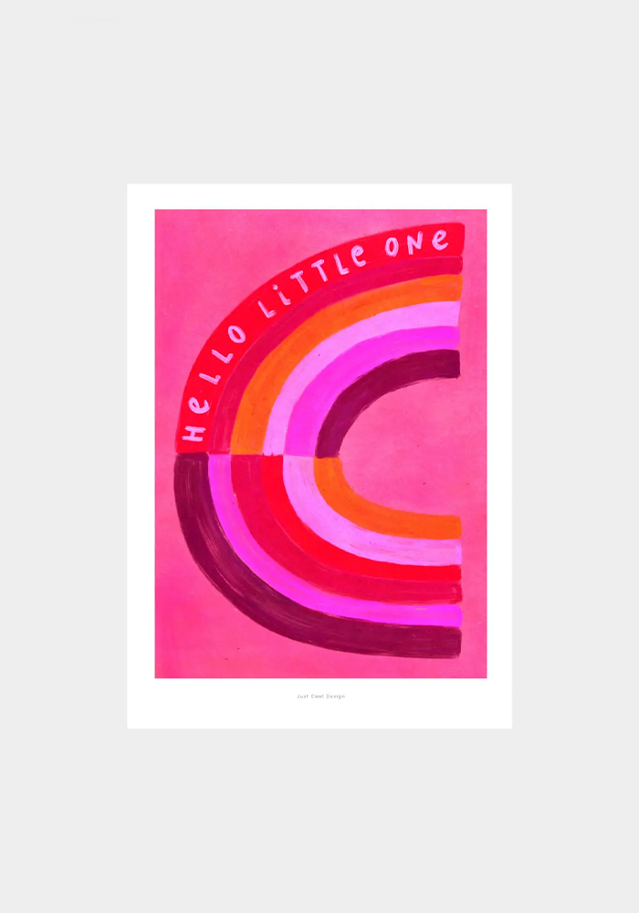 Carte A5 Hello Little One - Blush Sélection Papeterie