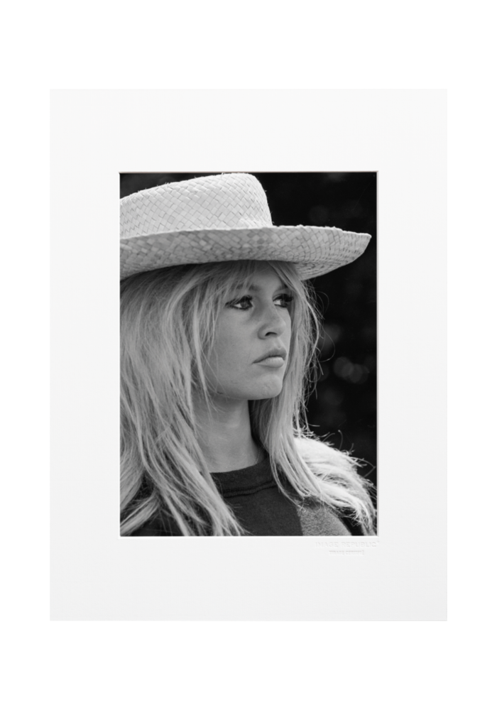 Affiche Bardot 1961 St Tropez 30x40 - Image Republic