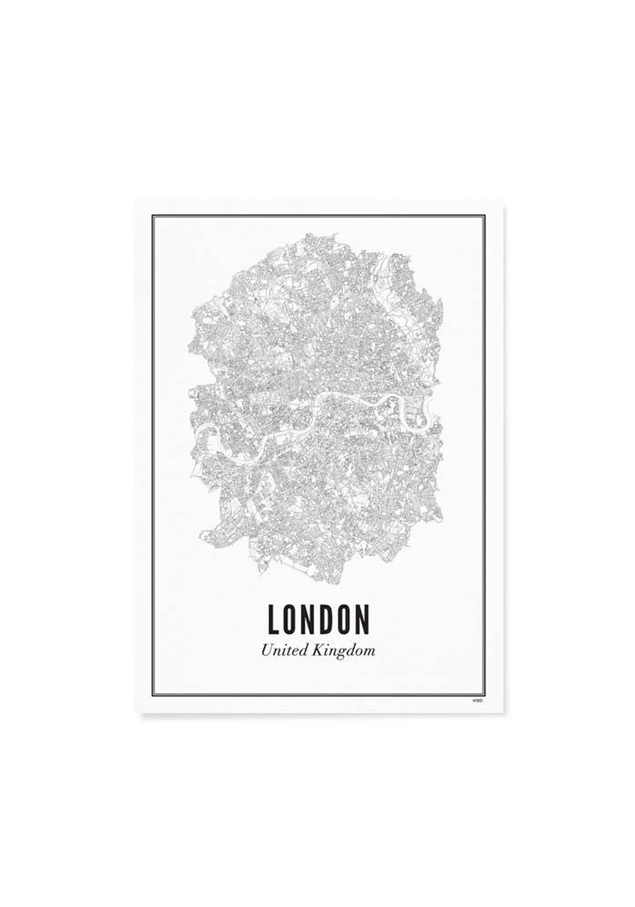 Affiche Ville London - Wijck