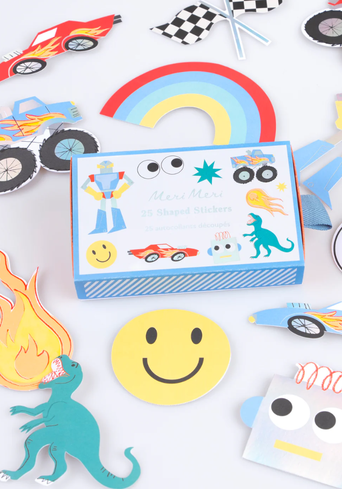Assortiment De 25 Stickers Jouet - Meri Meri