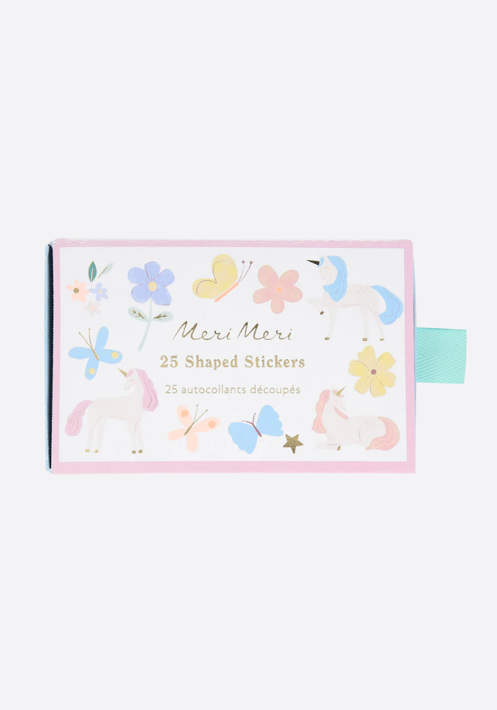 Assortiment De 25 Stickers Licorne - Meri Meri