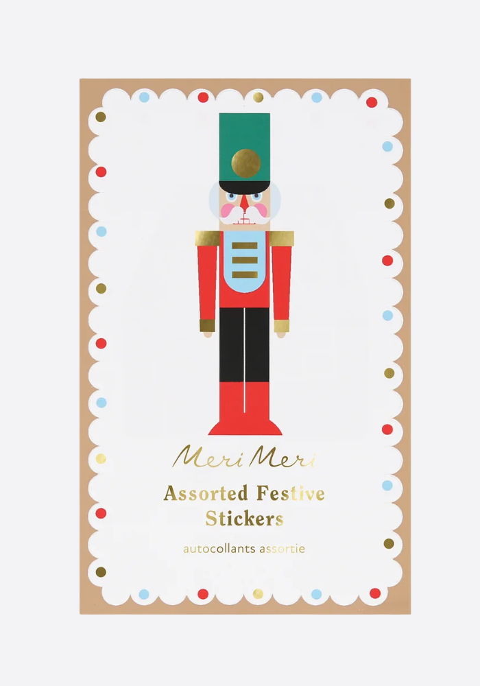 Assortiment De 50 Stickers Casse Noisettes - Meri Meri