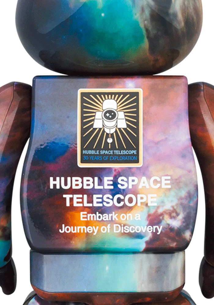 Set De 2 Bearbrick Hubble Space Telescope Lagoon Nebula - Artoyz