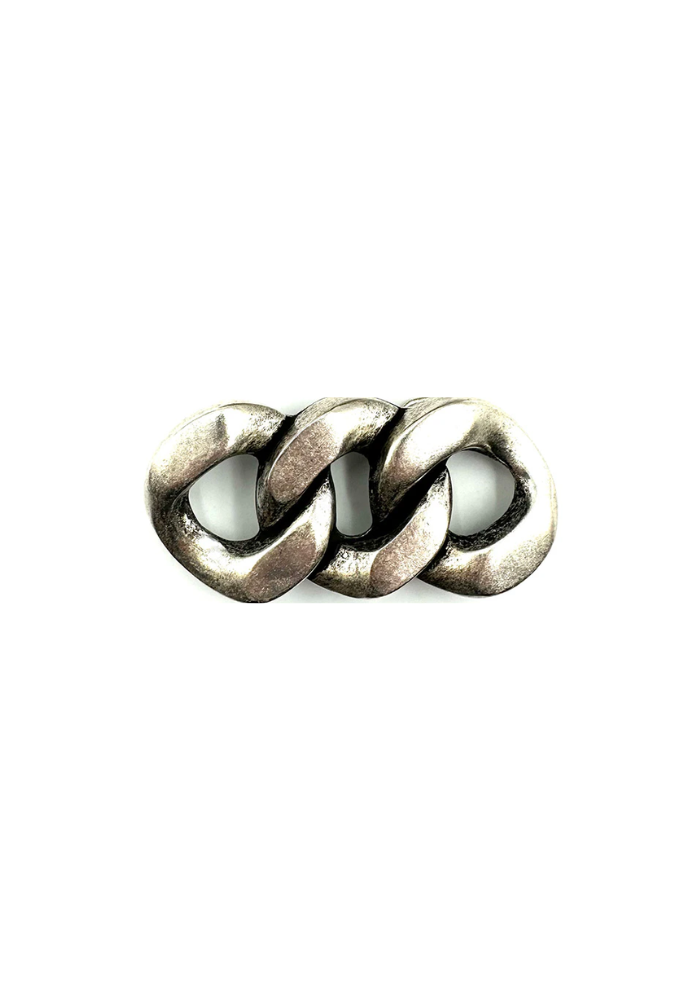 Boucle De Ceinture 3 Maillons Agenté - Yolete