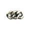 3 Link Gold Belt Buckle