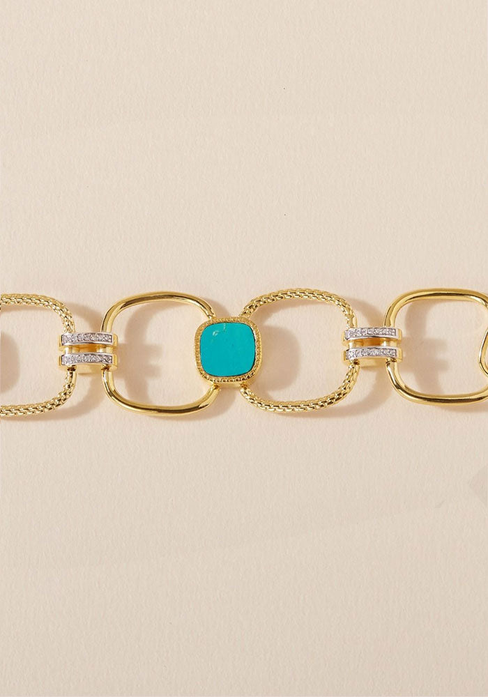 Bracelet Kaia Turquoise - Be Maad