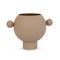 Vase Rond Marron