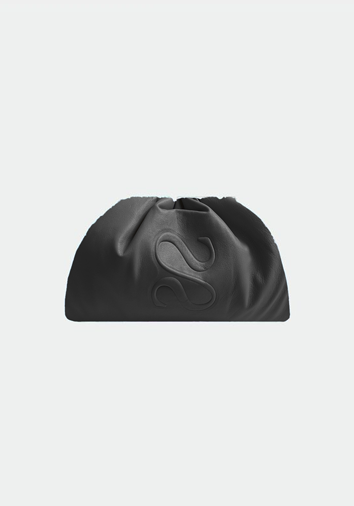 Sac Baby Uniq Leather Embossing Black - Sista Paris