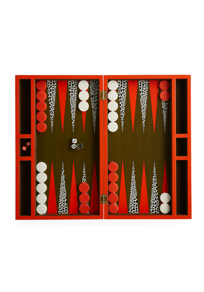 Backgammon Léopard Marron - Jonathan Adler