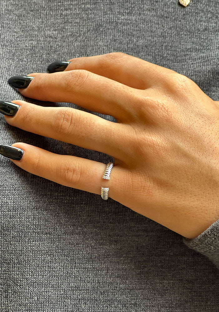 Bague Dina Argent - Maison Baika