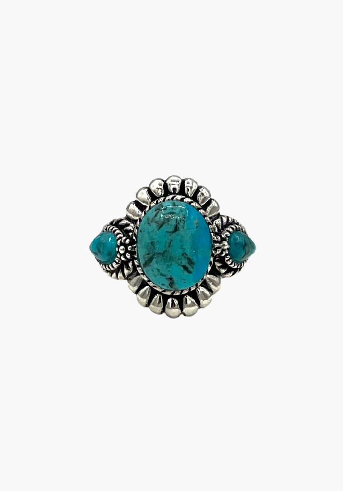 Bague 3 Turquoises