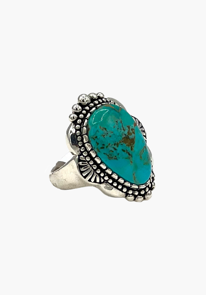 Bague Turquoise Goutte