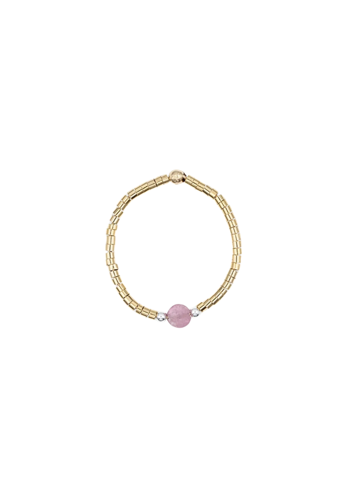 Bague Ava Tourmaline Rose