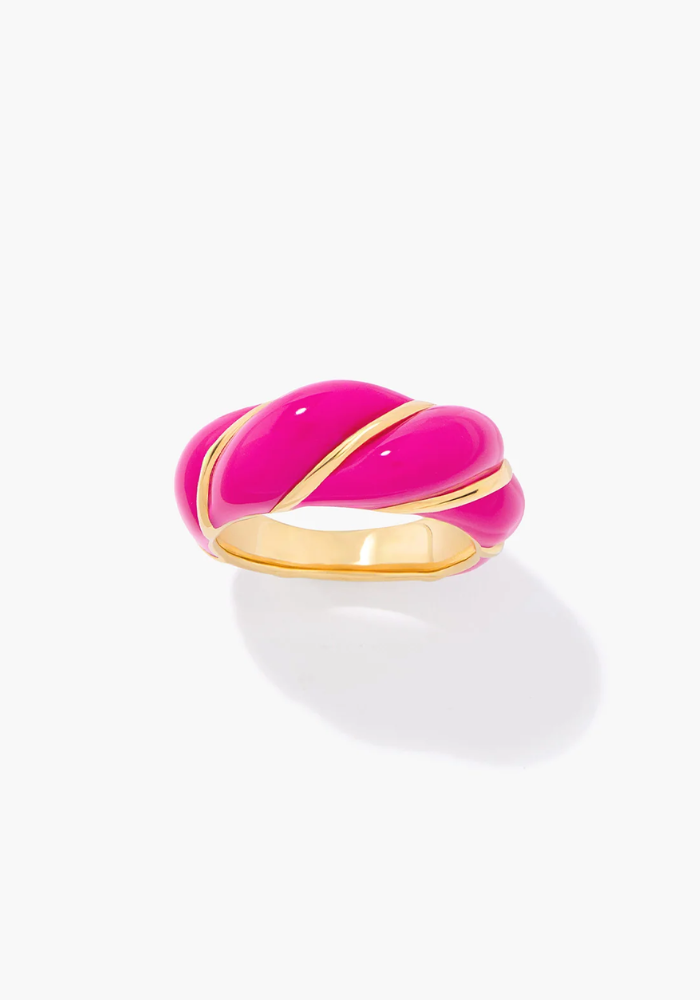Bague Diana Framboise - Aurélie Bidermann