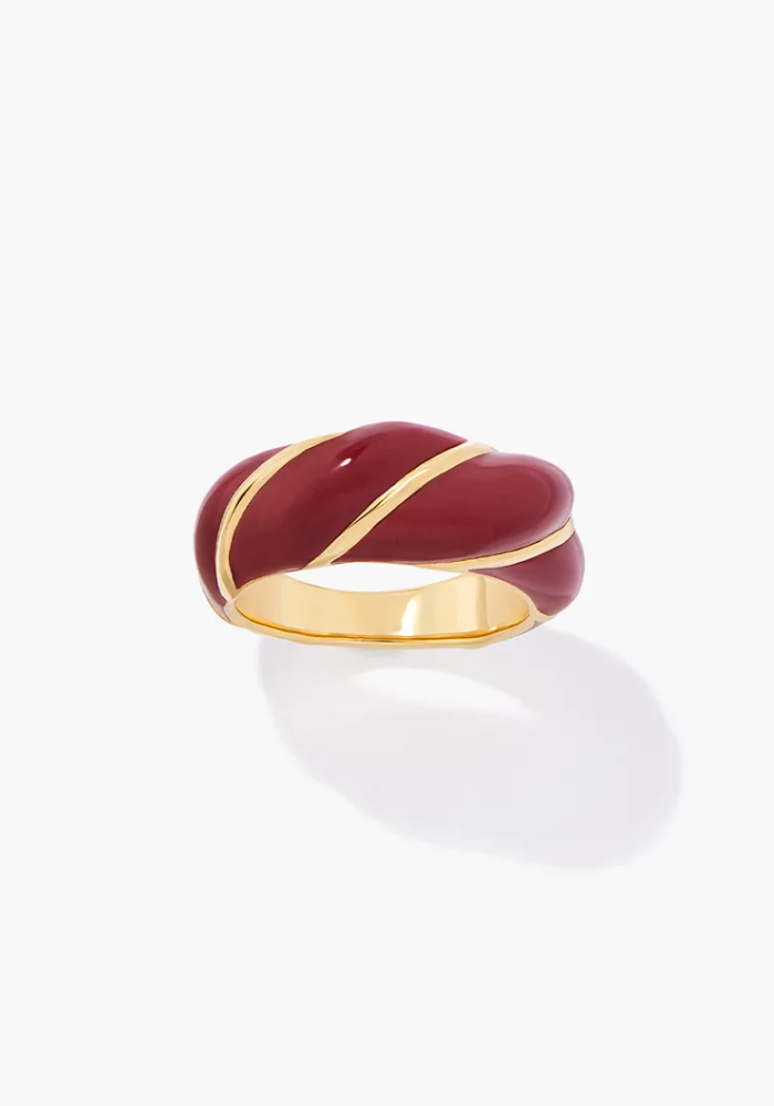 Bague Diana Marron - Aurélie Bidermann