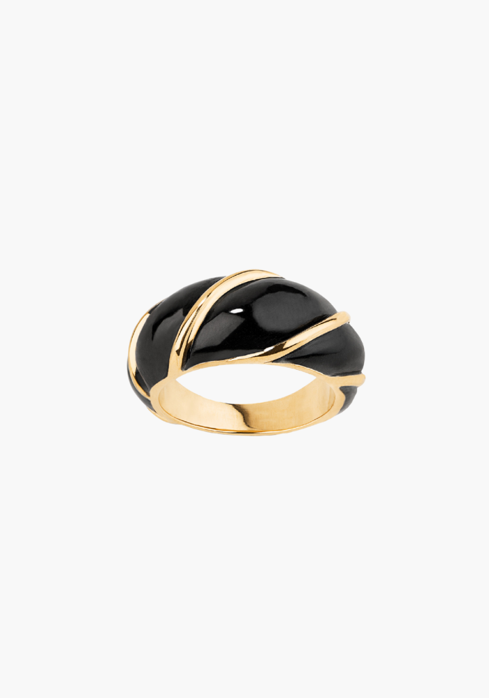 Bague Diana Noire - Aurélie Bidermann