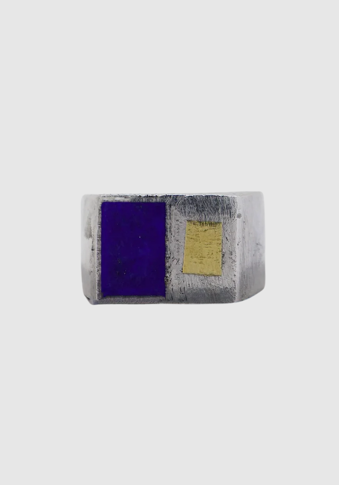Bague Maraja Lapis Lazuli - Baya Creation Paris