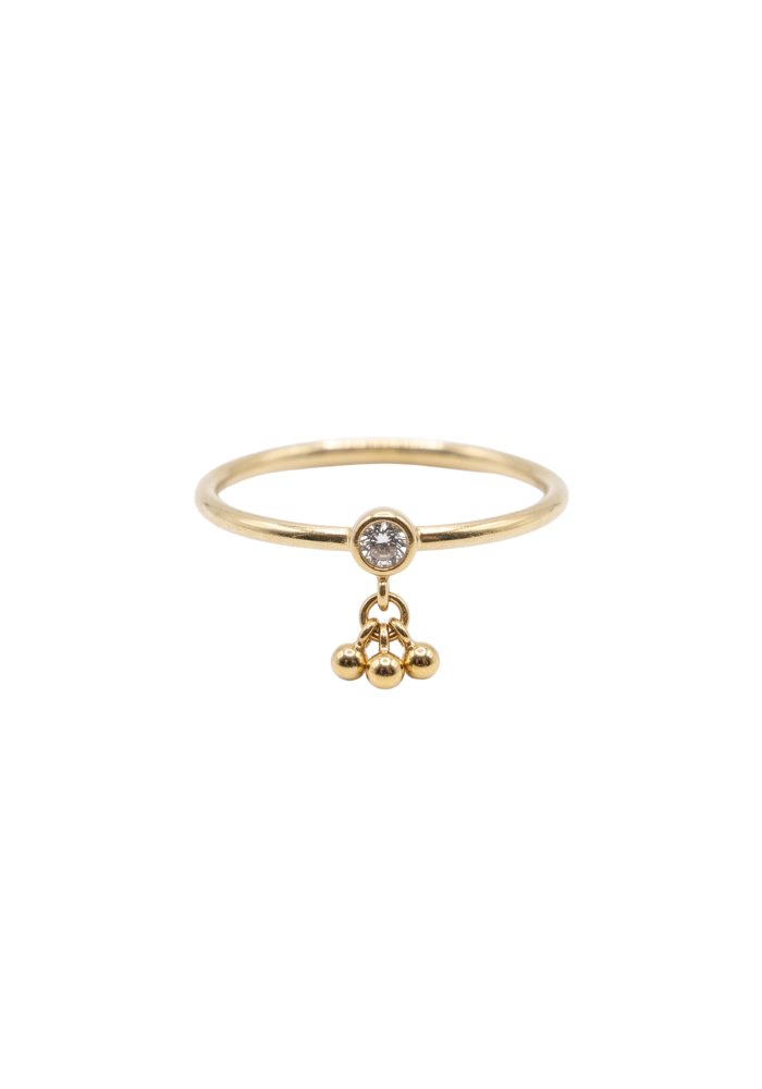 Bague N°469 Diamant Polki