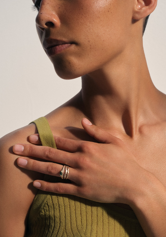 Bague Noor 2 Émeraude