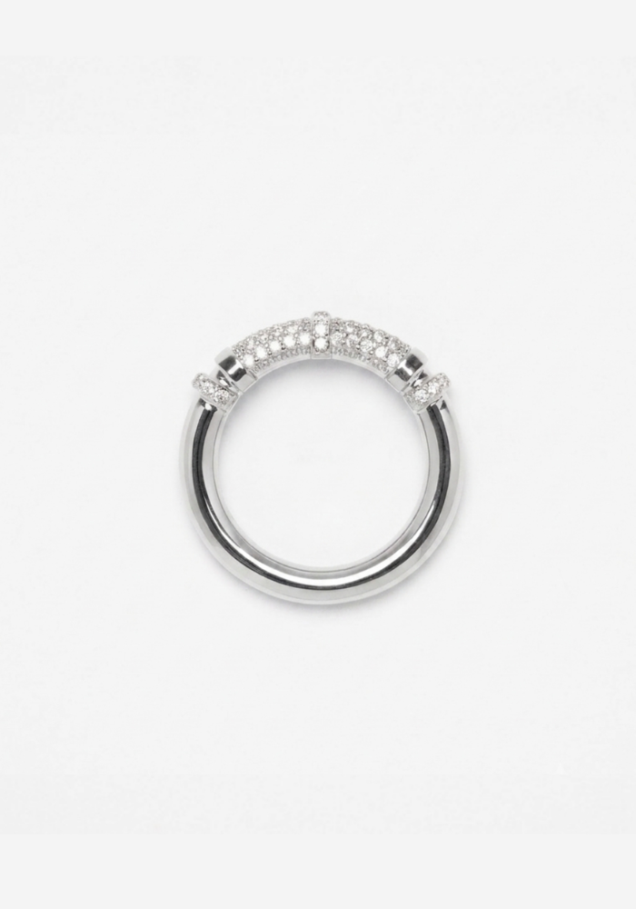 Bague Ophélia Plaqué Argent - Sigal