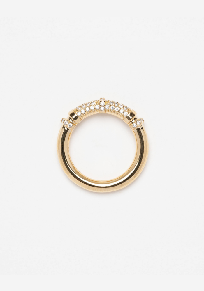 Bague Ophélia Plaqué Or - Sigal