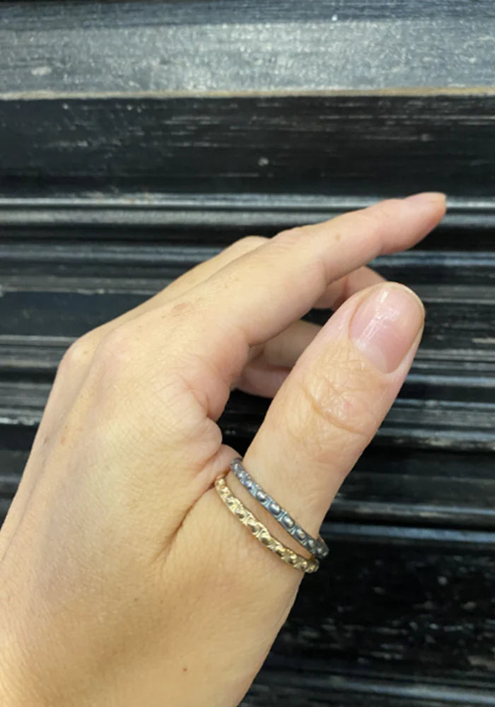 Bague Patterned 4 - Rusty Thought