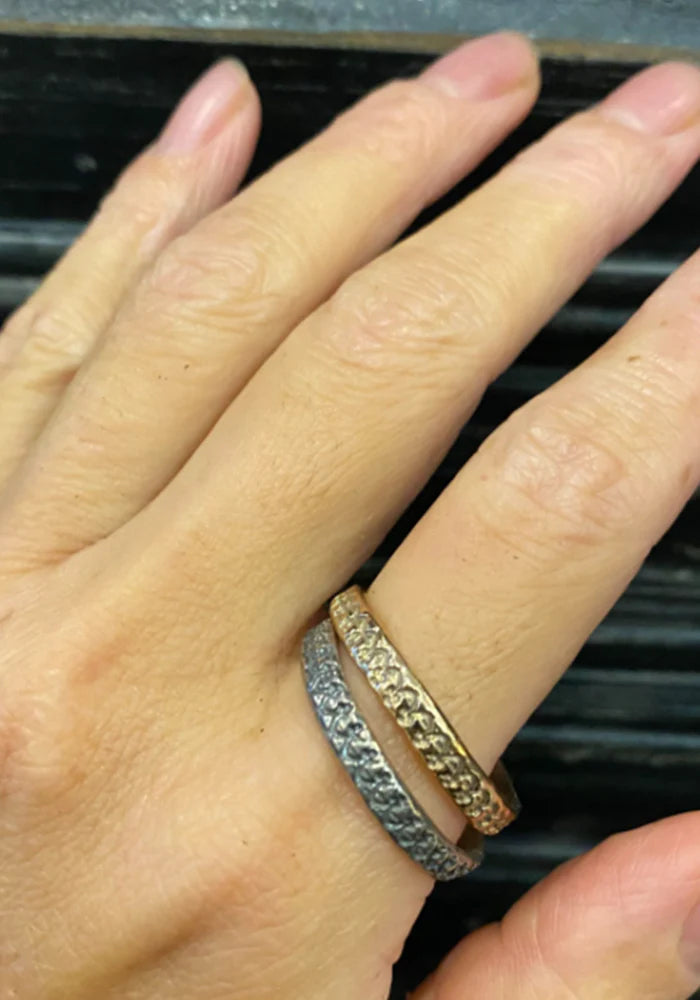 Bague Patterned 5 - Rusty Thought