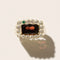 Bague Robin N°2 Grenat