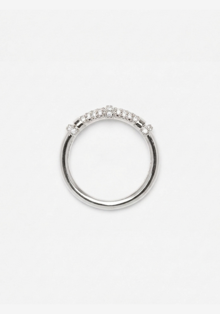 Bague Small Ophélia Plaqué Argent - Sigal