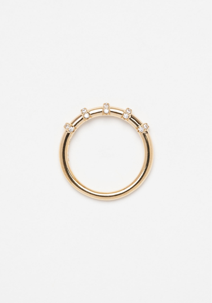 Bague Small Oria Plaqué Or - Sigal