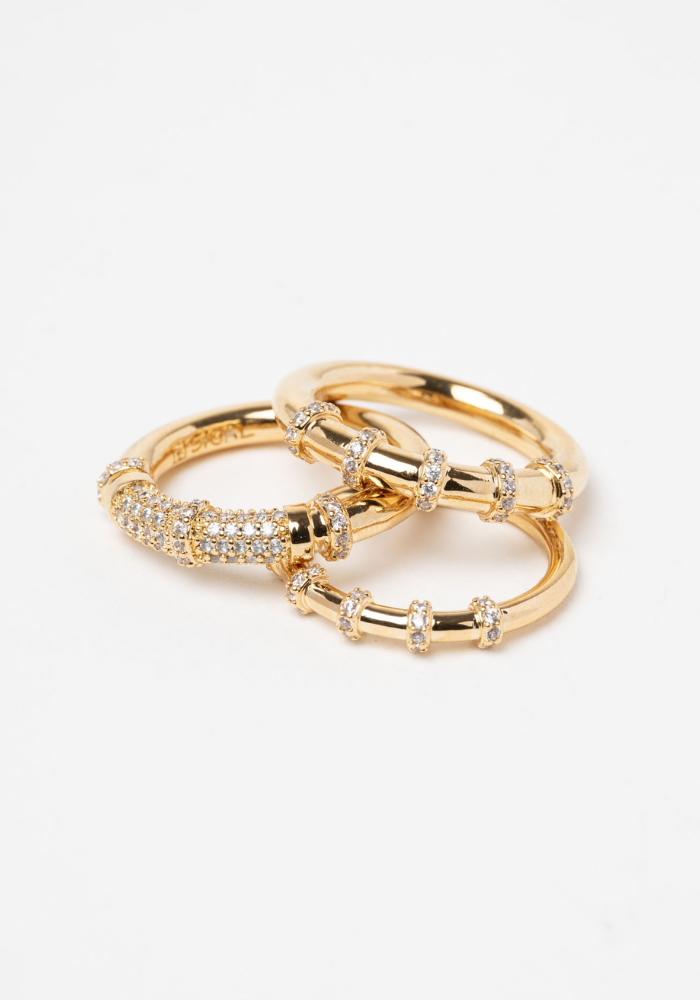 Bague Small Oria Plaqué Or - Sigal