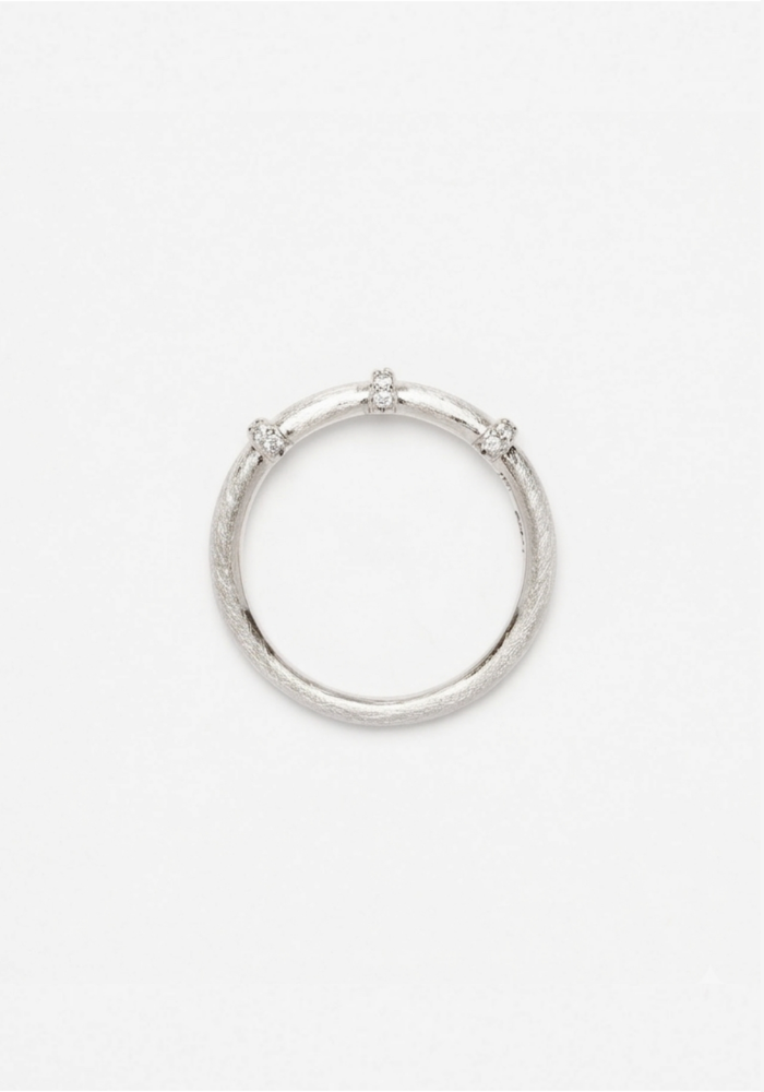 Bague Small Zélie Plaqué Argent - Sigal