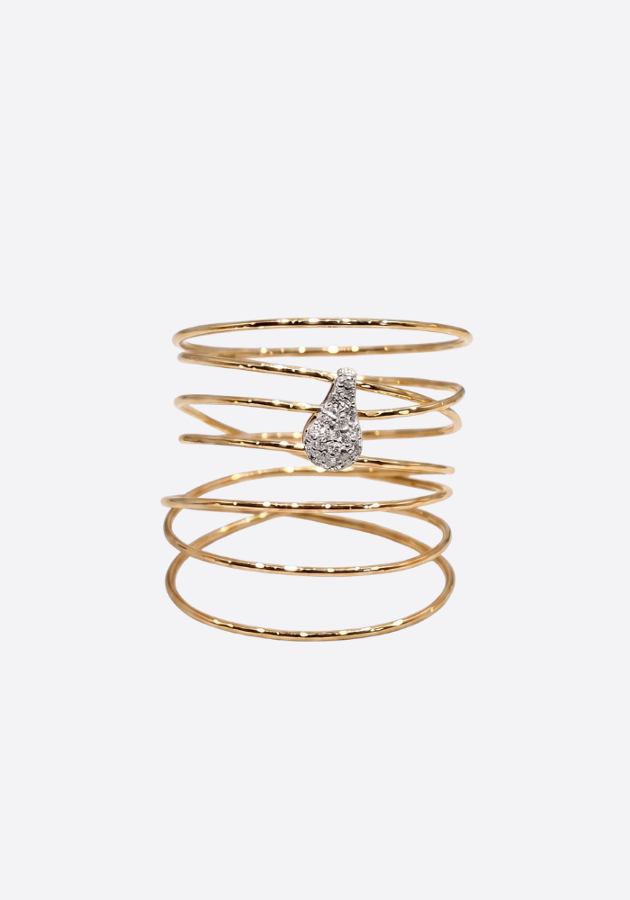 Bague Spirale Aura 7 Fils - LSonge