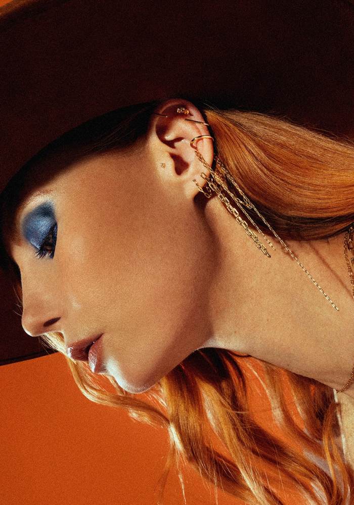 Bijou D'Oreille Gaël Plaqué Or - April Please