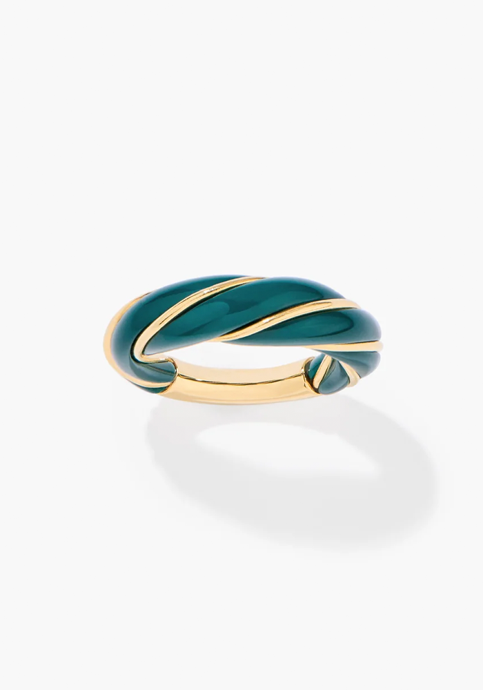 Bague Diana Émeraude - Aurélie Bidermann