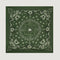 Bandana En Soie Vert Bouteille Petit Modèle