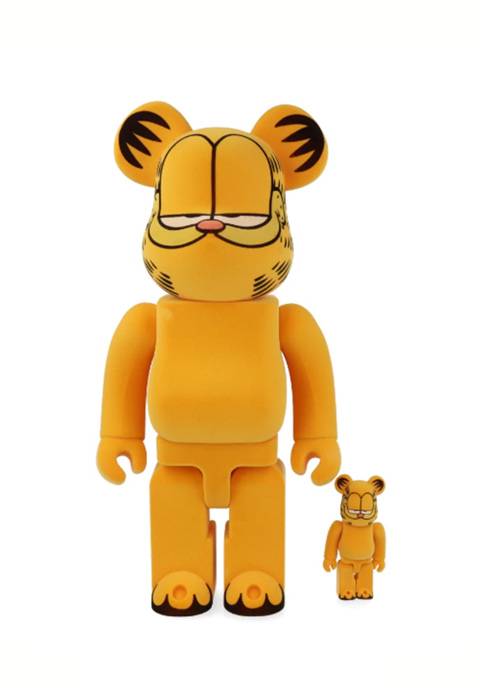 Set de 2 Bearbrick Garfield Flocky Version - Artoyz