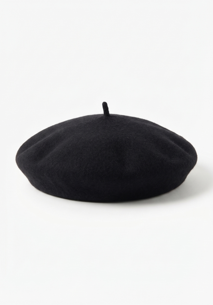 Béret en feutre de laine - Blush