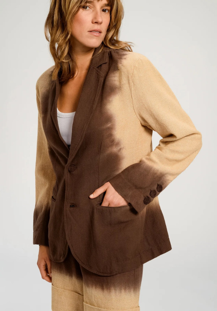 Blazer Oga Tie And Dye Cacao